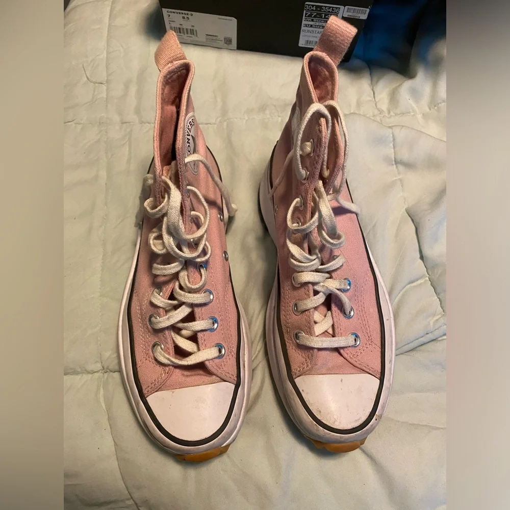 Converse Run Star Hike Platform – Lotus Pink (Men’s 7/Women’s 8.5) - Picture 4 of 9
